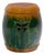 Chinese Sancai Butterfly Garden Drum, C. 1920 For Sale