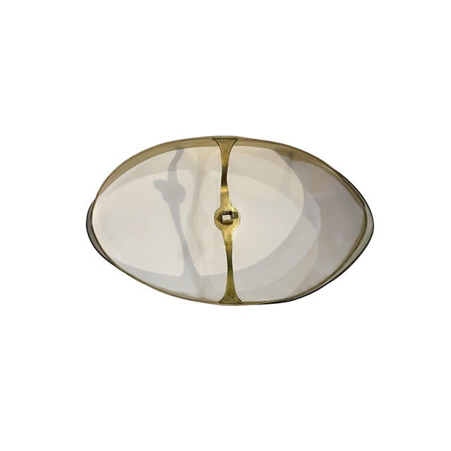 Early 20th Century Empire-Style French Tôle & Gilt Brass Bouillotte Lamp With Green Tole Shade For Sale - Image 4 of 15