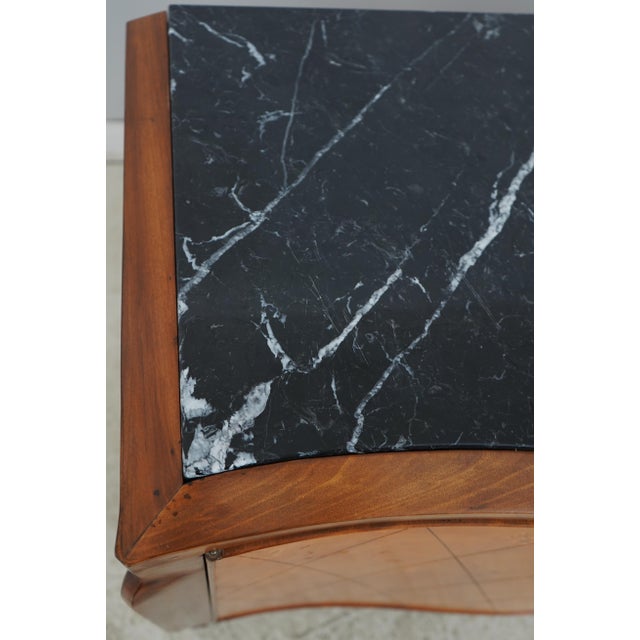 Bloomingdales Italian Marble Top Credenza Chest For Sale - Image 14 of 17