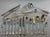 New 1980s Complete Cutlery Set for 12, Including Fish Eaters & Serving Pieces, 132 Pcs, Lily For Sale - Image 11 of 18