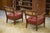 Wood Brutalist Armchairs attributed to Audoux Minet, 1950s, Set of 2 For Sale - Image 7 of 14