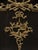 French Ornate Brass Fireplace Screen Bird Design French Louis XVI Empire Style For Sale - Image 3 of 5