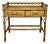Vintage Rattan Cane Desk For Sale