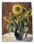 Unknown, Still Life with Sunflowers, 1904, Oil Painting For Sale