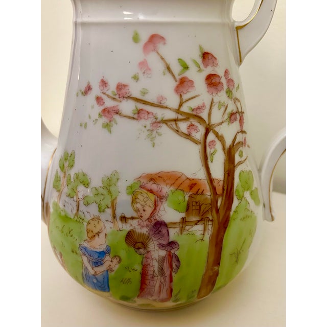 Early 20th Century Limoges Tea Pot by Oscar Gutherz For Sale In New York - Image 6 of 12