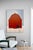 Textile Midwinter by Justin Wheatley | Acrylic on Canvas Red Barn in Snow For Sale - Image 7 of 11