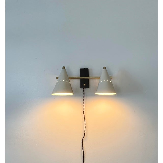 Mid-Century Modern Mid-Century Sconces, 1950s, Set of 2 For Sale - Image 3 of 9