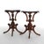 Brown Pair Antique Renaissance Revival Ebonized & Inlaid Walnut & Burl Stands C1890 For Sale - Image 8 of 14