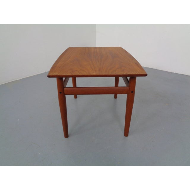 Mid-Century Modern Danish Teak Side Table by Grete Jalk for Glostrup, 1960s For Sale - Image 3 of 15