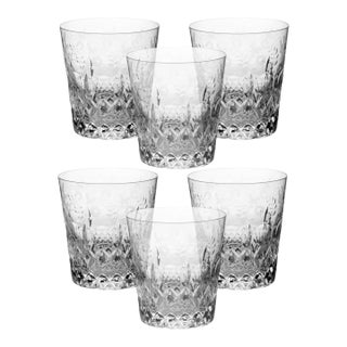 Rogaska Gallia Double Old Fashioneds S/6 For Sale