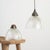 Reclaimed Glass Pendant Lights from Holophane, 1940s, Set of 2 For Sale - Image 6 of 6