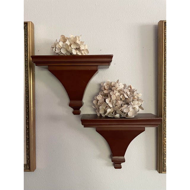 Late 20th Century Vintage Kensington Row Wall Shelf Brackets Corbels For Sale - Image 14 of 17