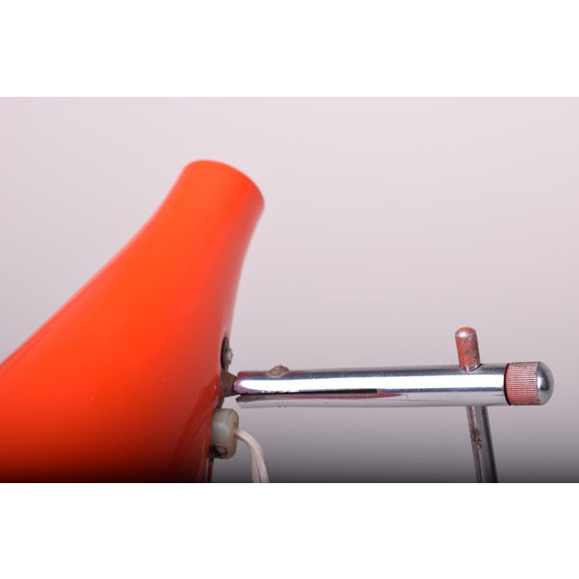 Mid-Century Modern Mid-Century Table Lamp in Chrome by J. Hůrka for Lidokov, Czech, 1960s For Sale - Image 3 of 7