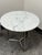 2020s Room & Board Classic Venatino Marble Round End Table For Sale - Image 5 of 12