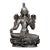 1910s Gilt Silver Green Tara Statue | 18cm Religious Buddhist Figure for Home Altar For Sale