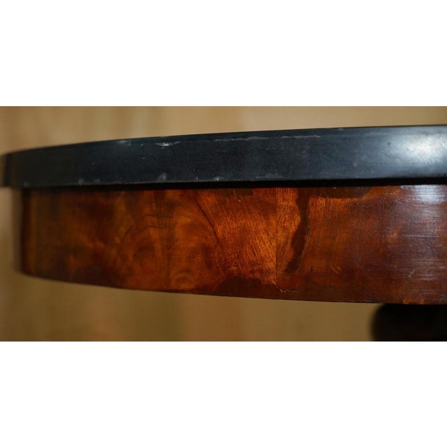 William IV Marble Centre Table with Pietra Dura Top, 1830s For Sale - Image 6 of 18