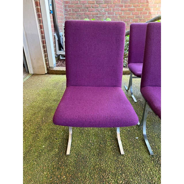 Dyrlund Set of 6 Vintage Dyrlund Dining Chairs For Sale - Image 4 of 10