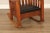 Harden Antique Mission Oak and Leather Rocker For Sale In Philadelphia - Image 6 of 12