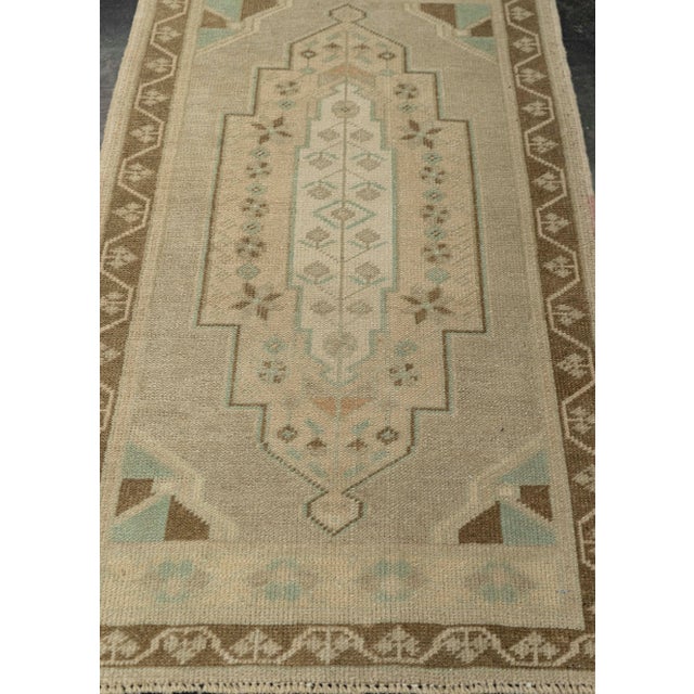 Turkish Mini Rug Oriental Hand Knotted Vintage Rug 1'9" x 3'3" #21074 Explore a curated collection of hallway runners,...