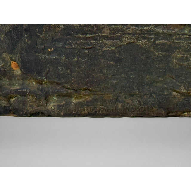 Henry-Ernest Parayre, Seated Mother and Child, H. Rouard Foundry, Paris, 1928 For Sale - Image 14 of 15