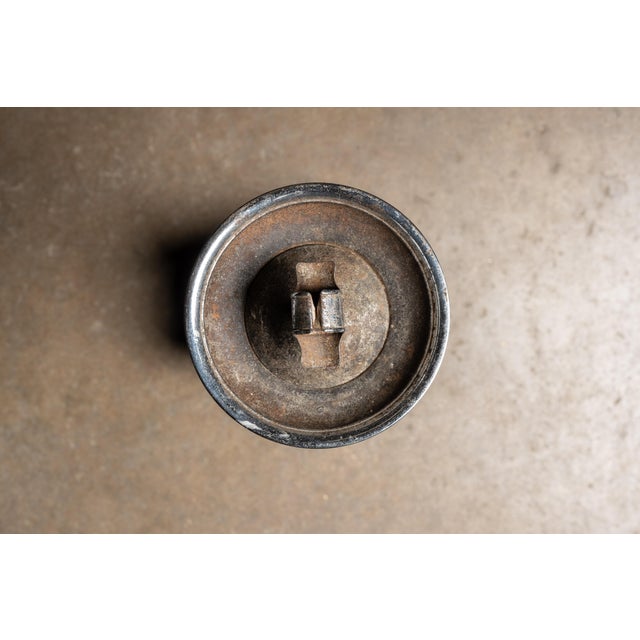 Wood Vintage "Belmet Rollodor" Self-Righting Floor Ashtray For Sale - Image 7 of 12