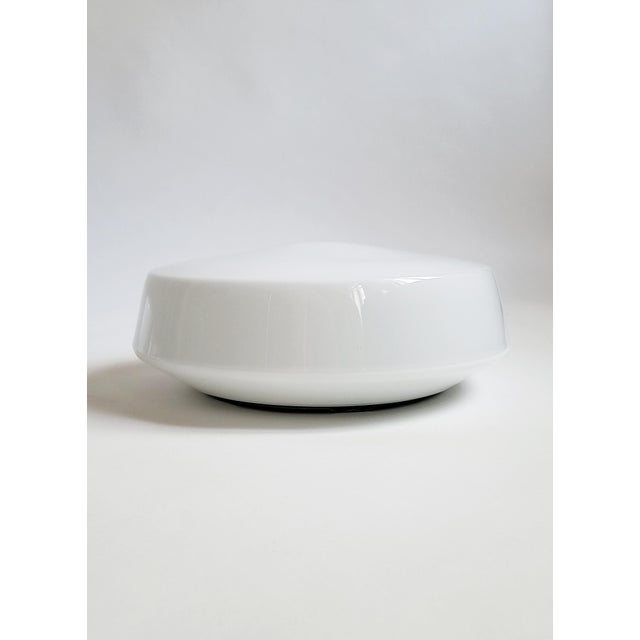 Mid-Century Modern Wall Light in Opaline Glass, 1960s For Sale - Image 10 of 11
