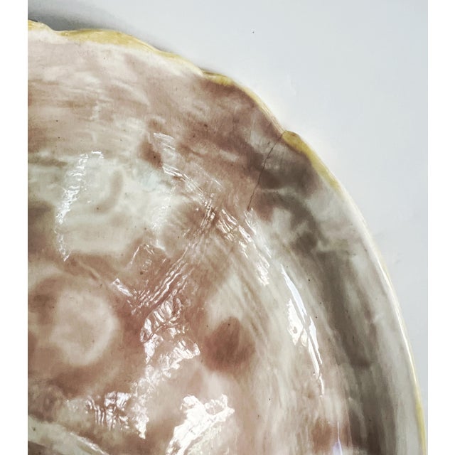 Antique 19th Century Majolica Bread Tray, C1880s For Sale - Image 11 of 12