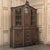 Antique Liegeois Regence Style Two-Tiered Oak Display Buffet With Clock For Sale - Image 4 of 18