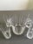 Post-Modern Clear Bar Glasses with Ice Bucket, Set of 6 For Sale - Image 8 of 17