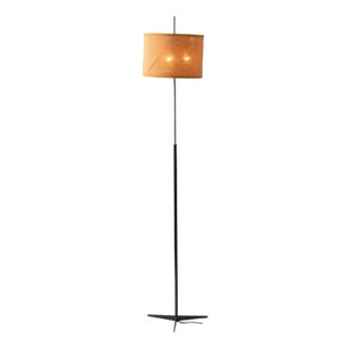 Telescopic Floor Lamp by Angelo Ostuni for Oluce, 1960s For Sale