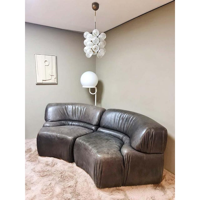 Enlight yourself! with this particularly elegant chandelier made from beautiful Murano Glass Bollen & Brassing "Sputnik"...