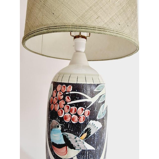 Handmade Ceramic Table Lamp from Nila, Sweden, Mid-1900s For Sale - Image 10 of 13