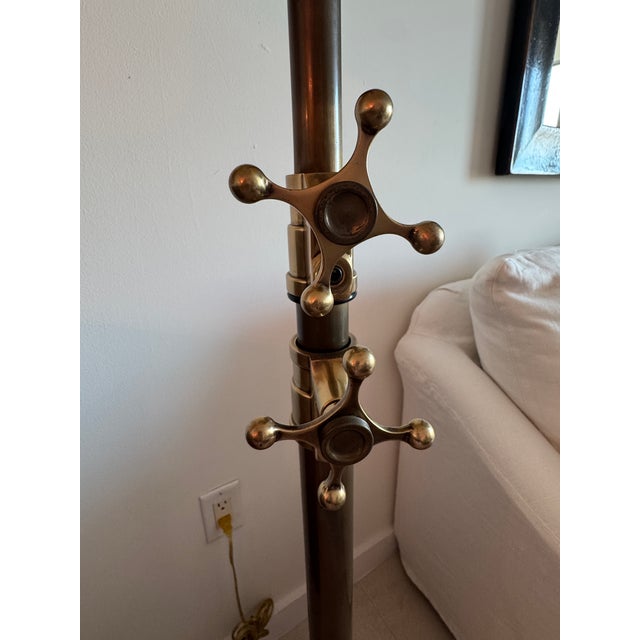 Design Within Reach Brass Tripod Floor Lamp by Design Within Reach For Sale - Image 4 of 8
