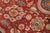 Shabby Chic Shabby Chic Agra Tabriz Pak-Persian Red/Blue Wool Rug - 9'2'' X 12'3'' For Sale - Image 3 of 9