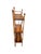 Early 20th Century Victorian English Burnt Bamboo Bookshelf For Sale - Image 12 of 16