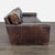 Restoration Hardware Restoration Hardware Maxwell 3-Seat Brown Leather Sofa For Sale - Image 4 of 9