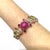 Baroque Bochic "Capri" 70 Carats Ruby & Multi Color Gem Bracelet Set 18K Gold & Silver For Sale - Image 3 of 18
