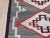 Navajo Rug circa 1920 Klagetoh Hand Knotted Diamond Pattern Gray Orange Black For Sale - Image 11 of 17