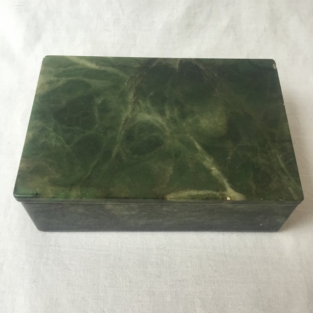 Green Marble Box Chairish