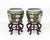 Chinese Chinese Famille Noir Porcelain Fish Bowls, Pair For Sale - Image 3 of 16