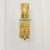 Contemporary Modern Brass and Glass Sconces - A Pair For Sale - Image 3 of 7