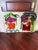 Fantastic pair of early paintings by Peter Keil. Each depicts a cubist abstract portrait on board. Signed P Keil. Coa on...