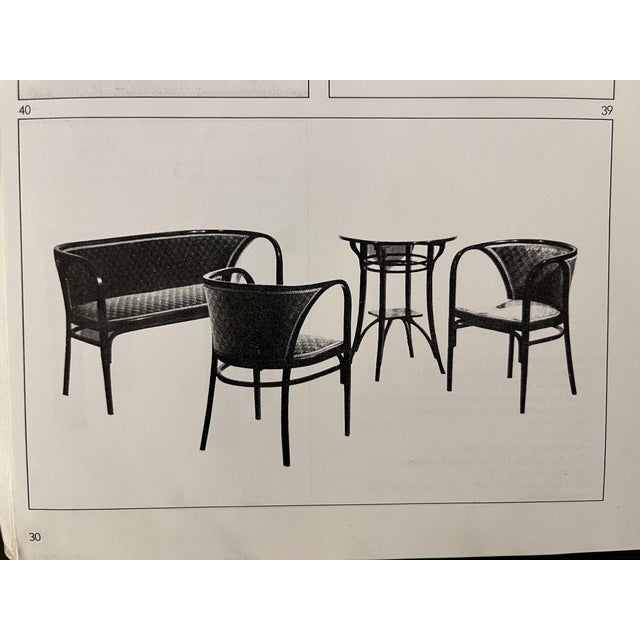 Art Nouveau Armchairs by Marcel Kammerer for Thonet, Vienna, 1910s, Set of 4 For Sale - Image 12 of 18