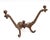 Pair of Antique Victorian Cast Iron Hall Tree Hooks For Sale - Image 4 of 7