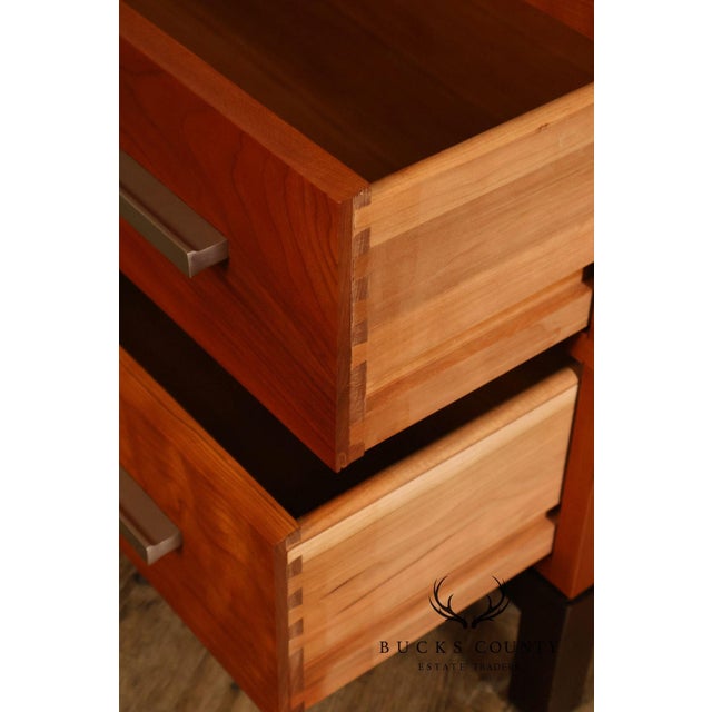 Stickley Metropolitan Collection Cherry Door Chest For Sale - Image 14 of 18