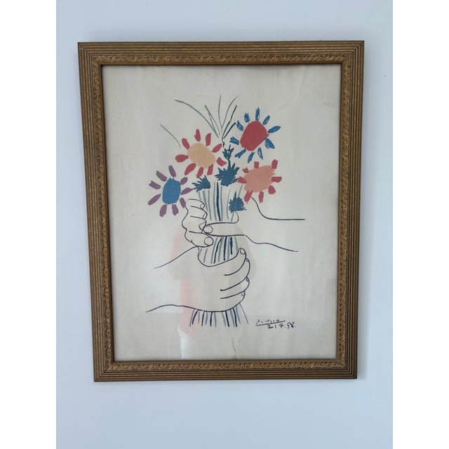 Abstract Expressionism 1970s Pablo Picasso Print For Sale - Image 3 of 10