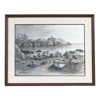 Ezio Vannucci, Landscape, Lithograph For Sale