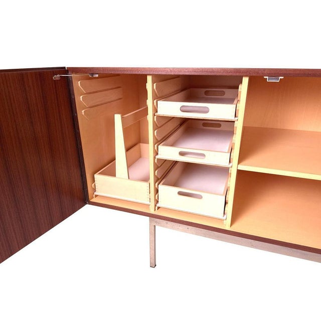 1950s Mid-Century Modern Teak B40 Sideboard by Dieter Waeckerlin for Behr, 1950s For Sale - Image 5 of 9