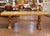 French 19th Century French Bleach Oak Trestle Refectory Monastery Dining Table For Sale - Image 3 of 11