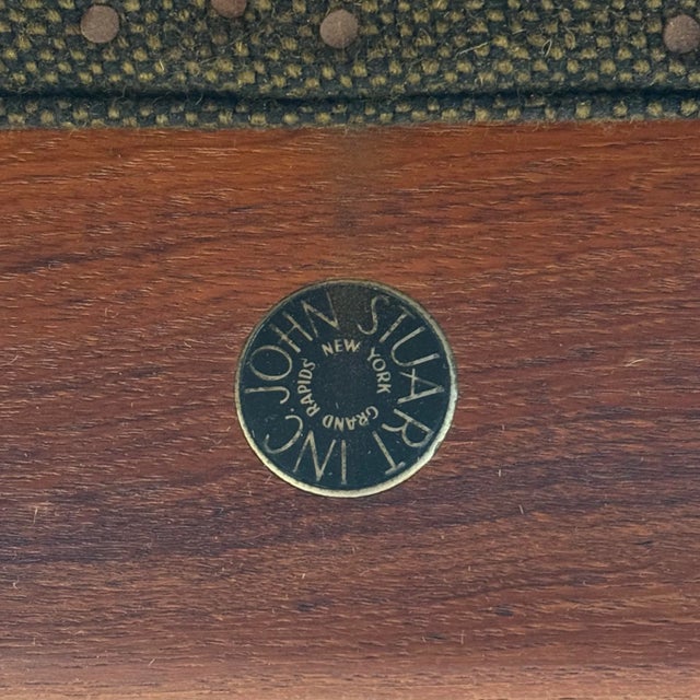 1960s Finn Juhl Green Japan 3 Seater Teak Sofa For Sale - Image 11 of 11